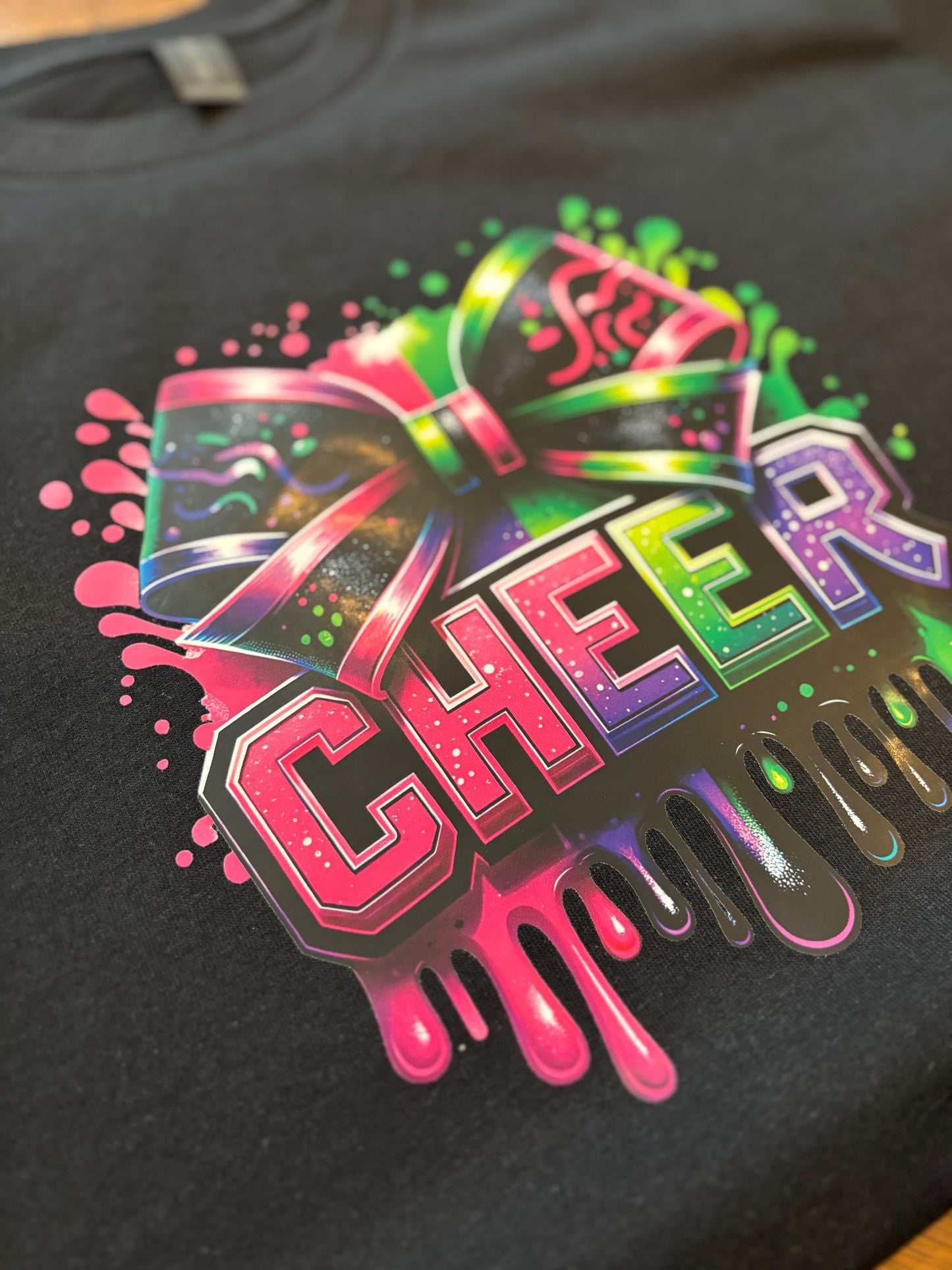 Cheer Drip Logo T-Shirt