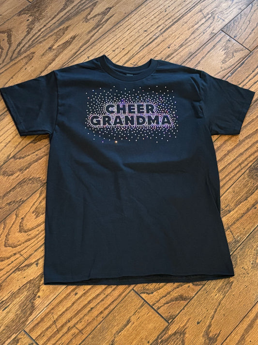 Cheer Grandma AB Rhinestone T-Shirt